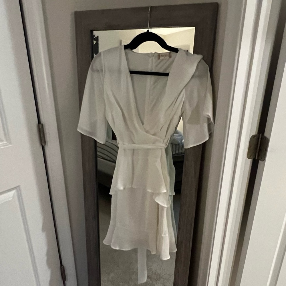 White Mini Dress